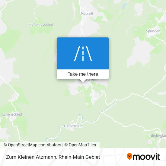 Карта Zum Kleinen Atzmann