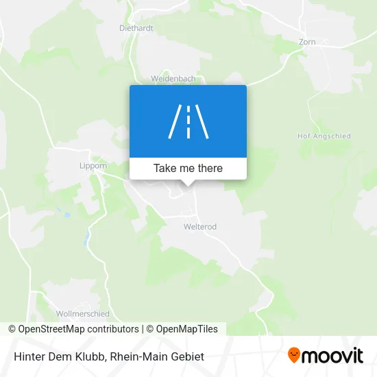 Карта Hinter Dem Klubb