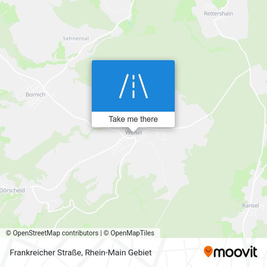 Frankreicher Straße map