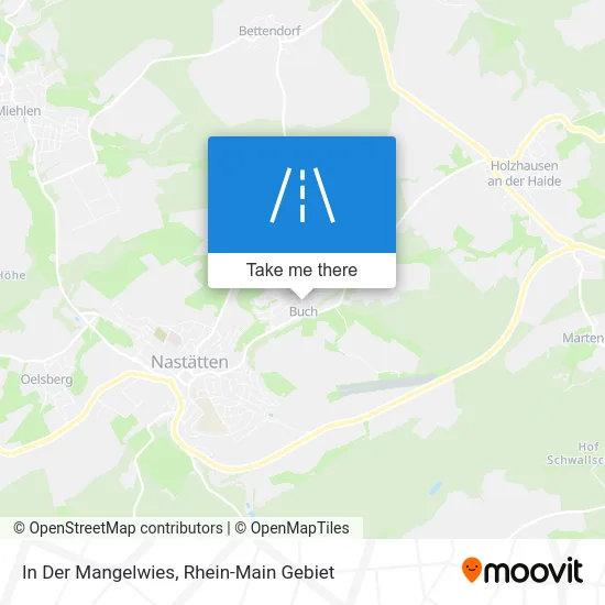 In Der Mangelwies map