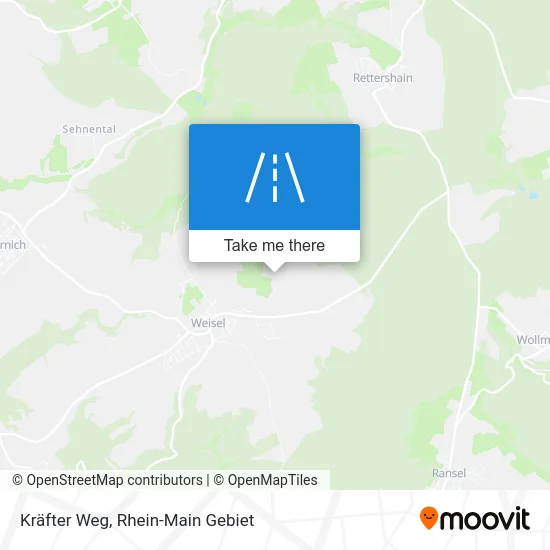 Карта Kräfter Weg