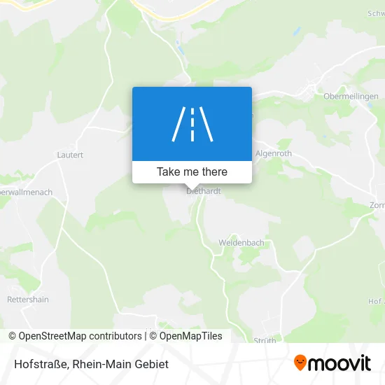 Карта Hofstraße