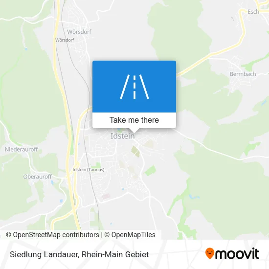 Карта Siedlung Landauer