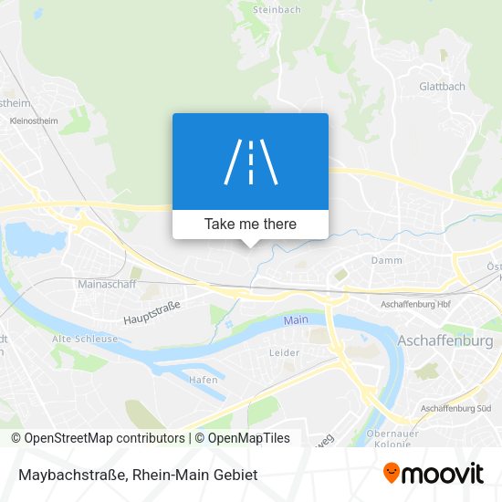 Карта Maybachstraße
