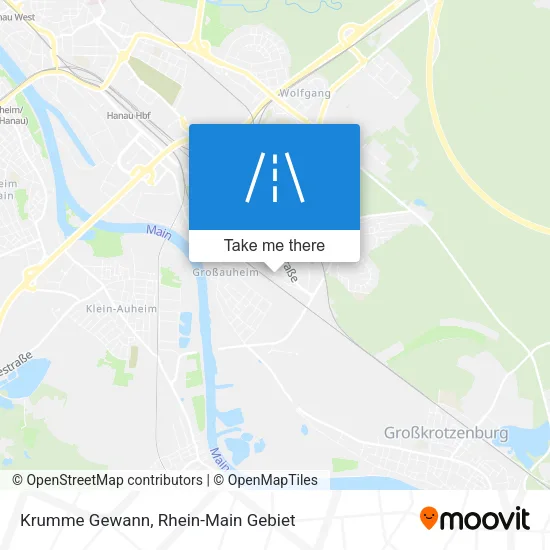 Карта Krumme Gewann