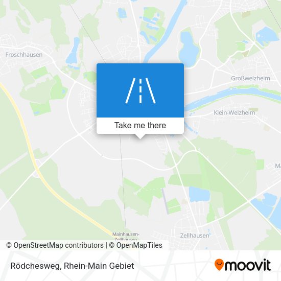 Rödchesweg map