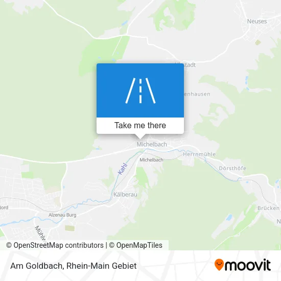 Карта Am Goldbach