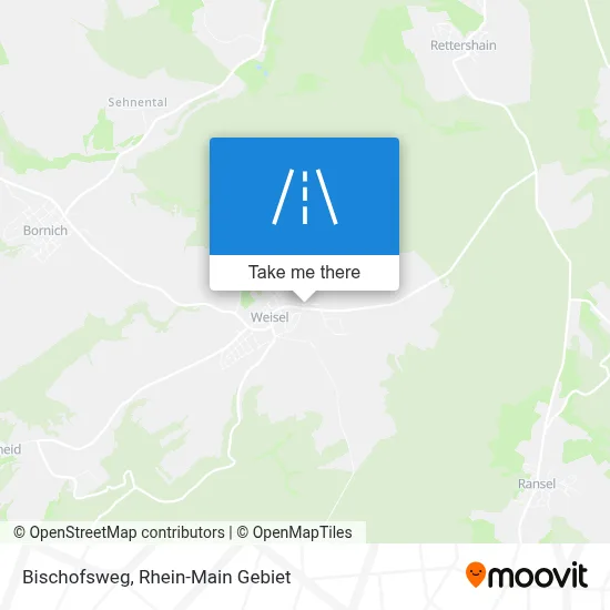 Bischofsweg map
