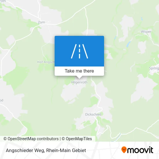 Карта Angschieder Weg