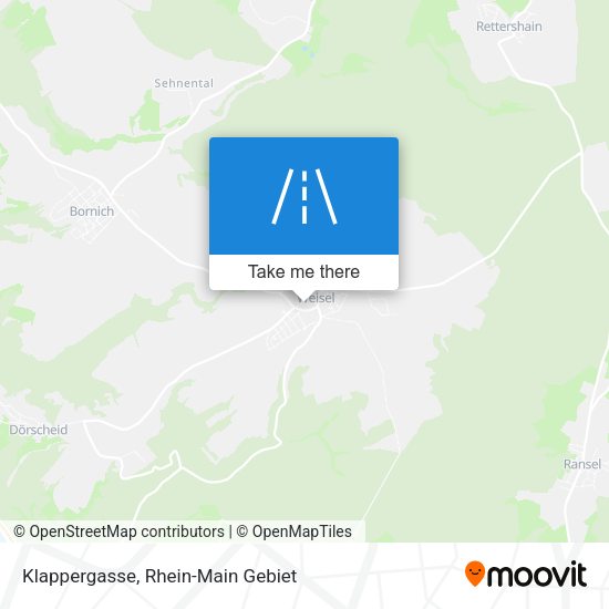 Карта Klappergasse
