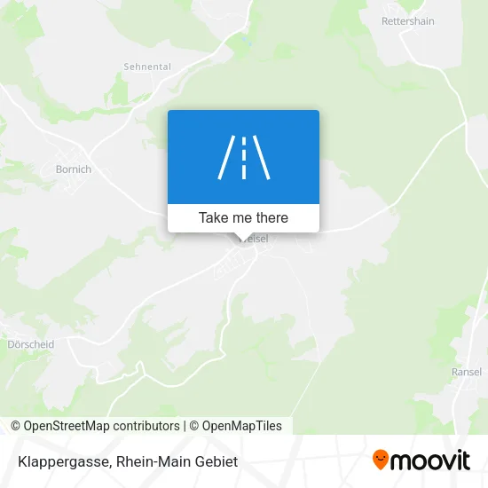 Карта Klappergasse