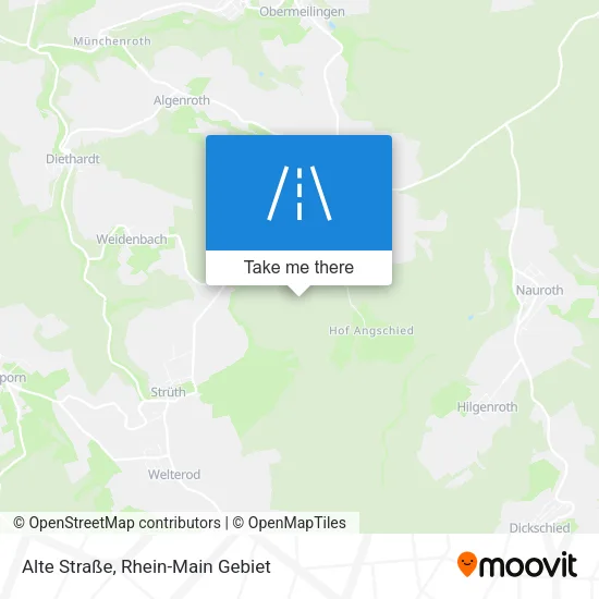 Карта Alte Straße