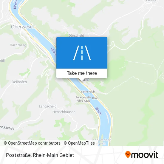 Карта Poststraße