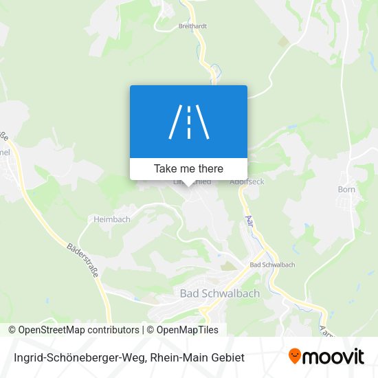 Ingrid-Schöneberger-Weg map