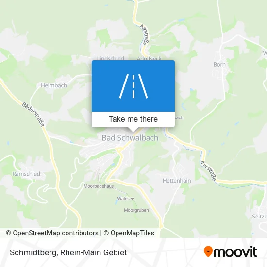 Карта Schmidtberg