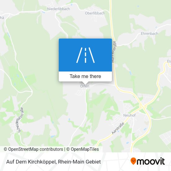 Auf Dem Kirchköppel map