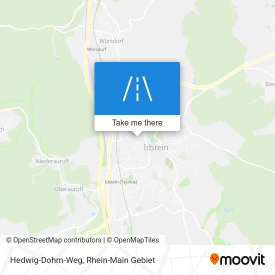 Карта Hedwig-Dohm-Weg