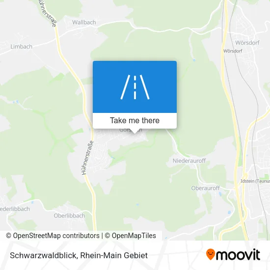 Карта Schwarzwaldblick