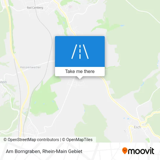 Карта Am Borngraben