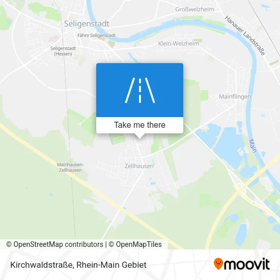 Карта Kirchwaldstraße