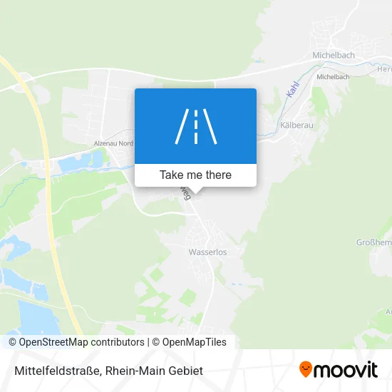 Карта Mittelfeldstraße