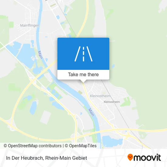 Карта In Der Heubrach