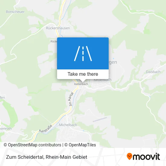 Карта Zum Scheidertal