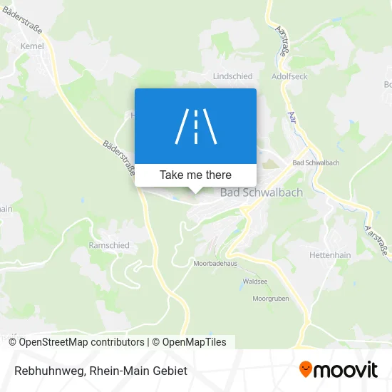 Карта Rebhuhnweg