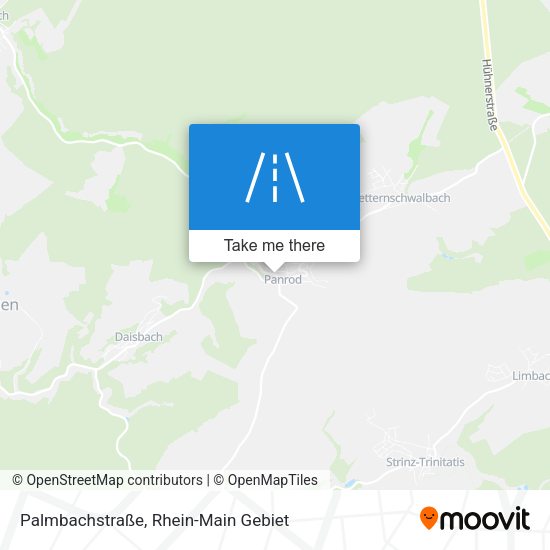 Palmbachstraße map