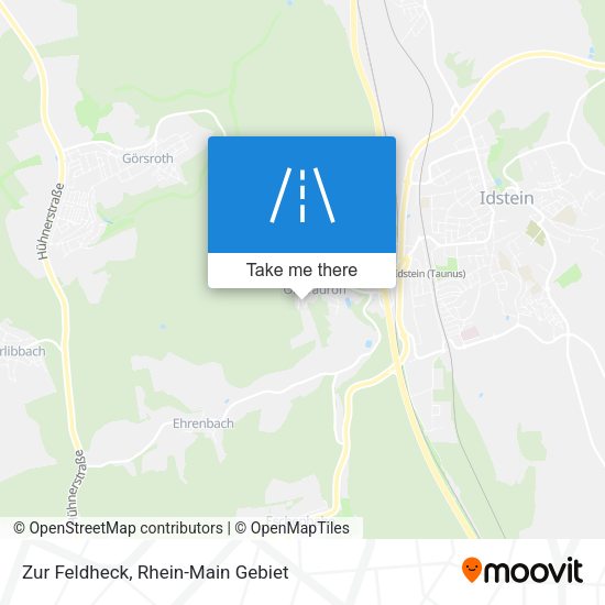 Карта Zur Feldheck