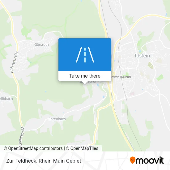 Карта Zur Feldheck