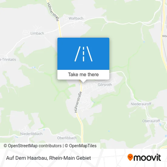 Карта Auf Dem Haarbau