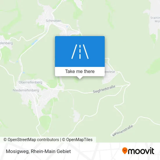 Карта Mosigweg