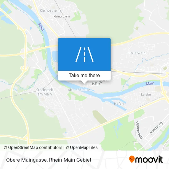 Карта Obere Maingasse