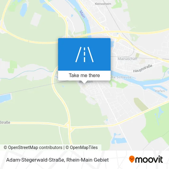 Карта Adam-Stegerwald-Straße