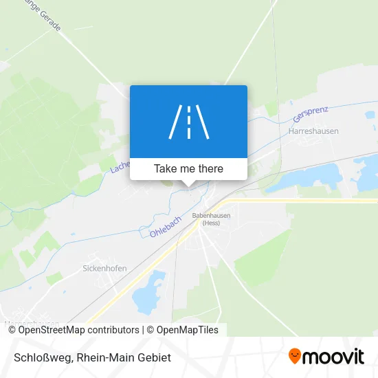 Карта Schloßweg
