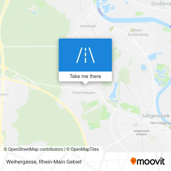 Карта Weihergasse