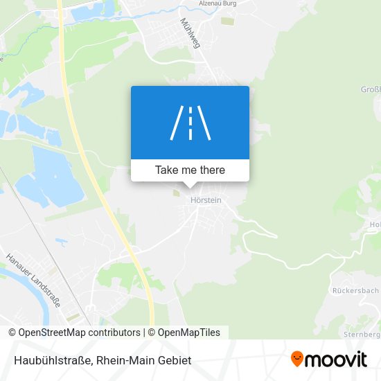 Haubühlstraße map