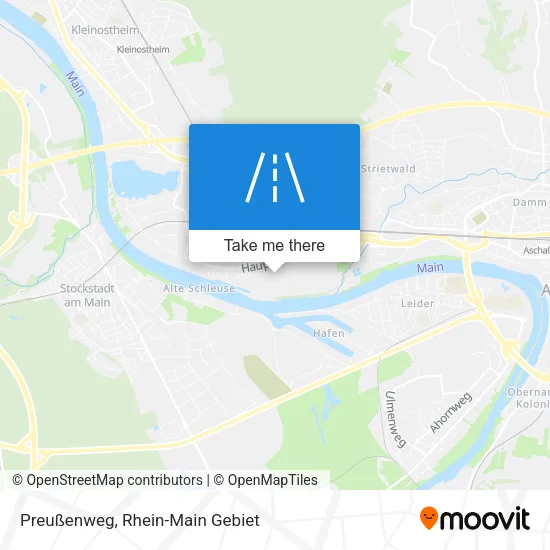 Карта Preußenweg