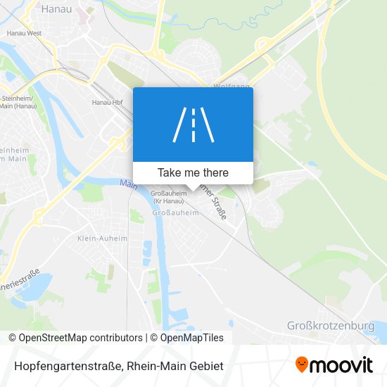 Hopfengartenstraße map
