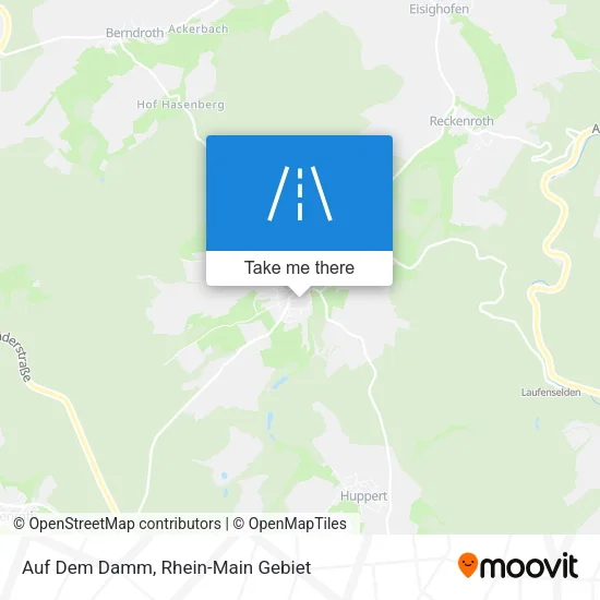 Карта Auf Dem Damm
