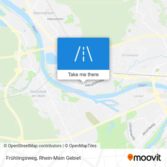 Карта Frühlingsweg