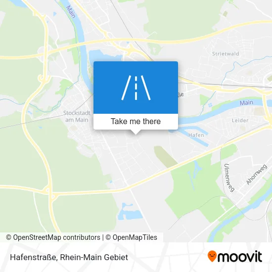 Карта Hafenstraße