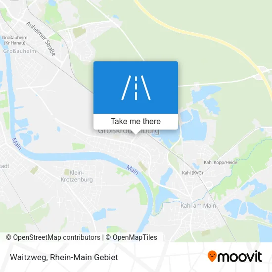 Карта Waitzweg