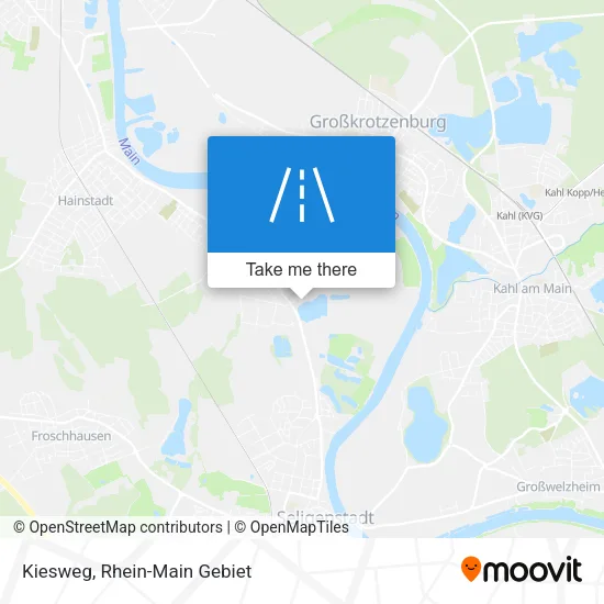 Карта Kiesweg