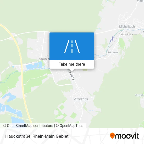 Карта Hauckstraße