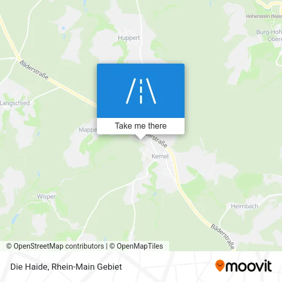 Карта Die Haide