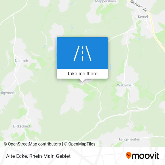 Карта Alte Ecke