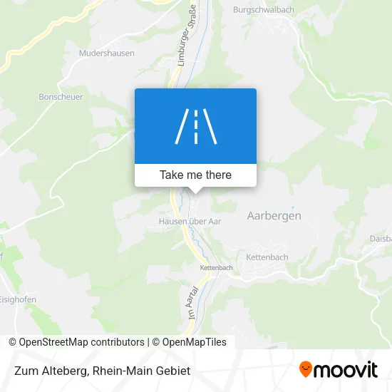 Карта Zum Alteberg
