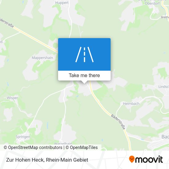Карта Zur Hohen Heck